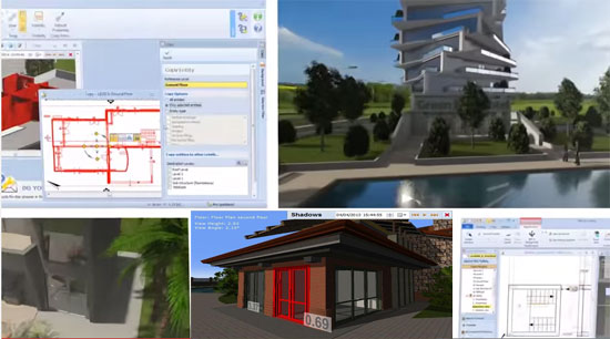 Edificius is a useful BIM application for complete building modeling