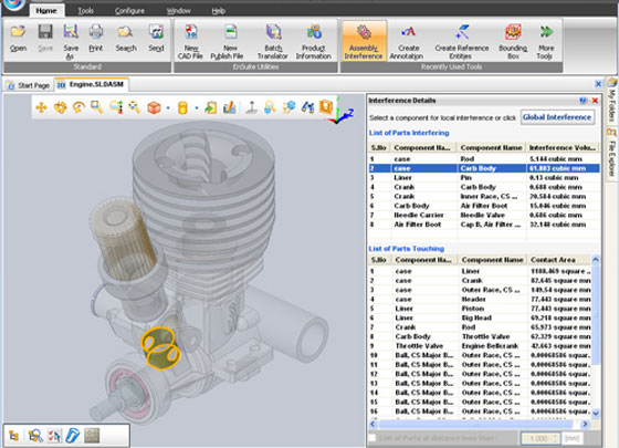 CCE, the reliable solution provider in various engineering software, just launched EnSuite software that can be applied to view and convert 3D CAD data.