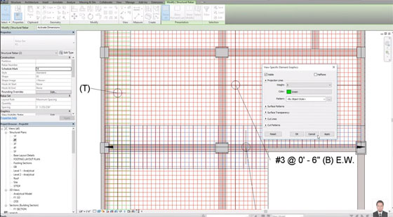 How to use Revit Structure 2016 for slab detailing & arranging viewport