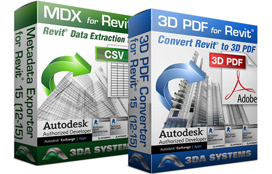 2015 3D PDF Converter for Revit