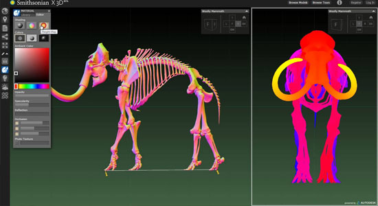 Smithsonian x3D Explorer, a new interactive educational tool from Autodesk