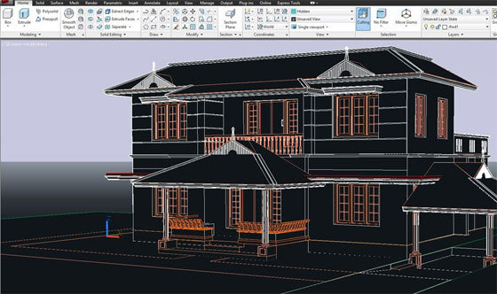 An exclusive autocad course on 2D and 3D Elevations