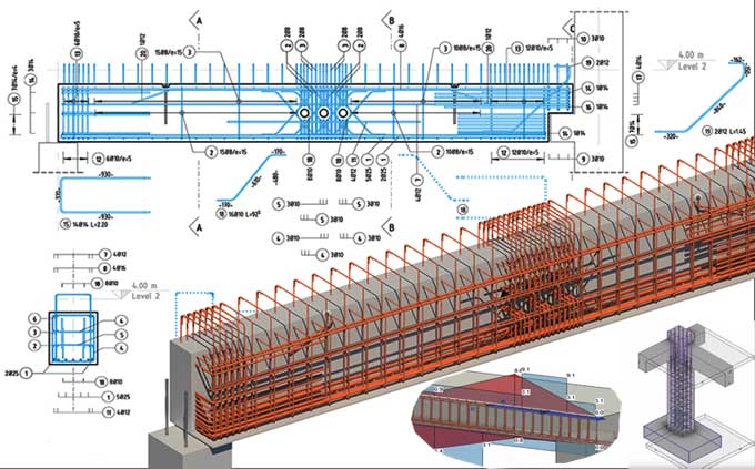 The BIM Process for Structural Engineers: The ability to detail Concrete designs in one model