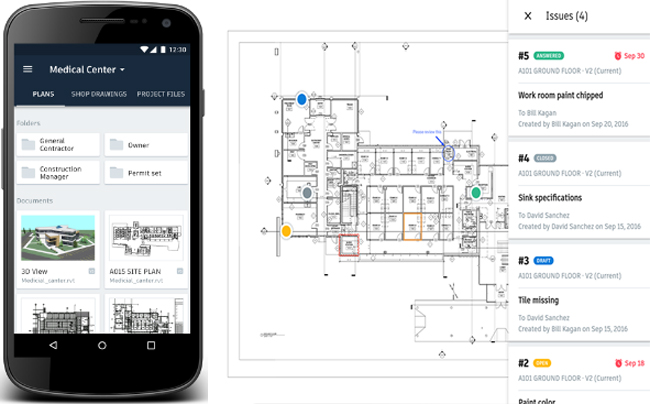 Autodesk Expands BIM 360 Docs to Android Devices