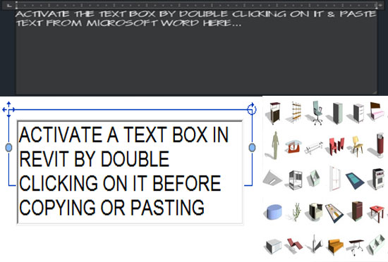 Some useful tricks to cut/copy & paste text from word to AutoCad and Revit