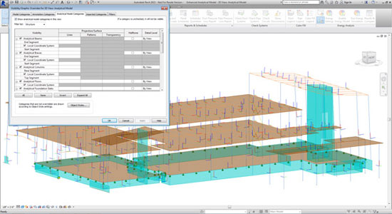 Enhanced Analytical Model with Revit 2015
