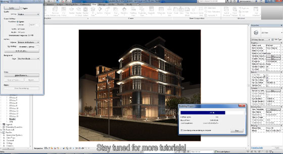 How to create façade lighting design with LIGHTS add-in for Revit
