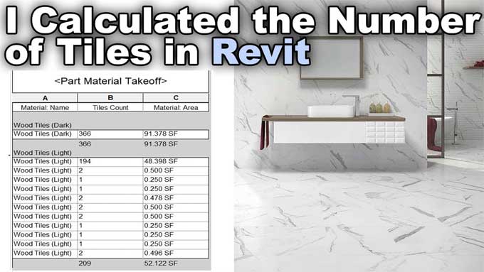 What's So Trendy About Calculating The Number Of Tile In Revit That Everyone Went Crazy Over It?