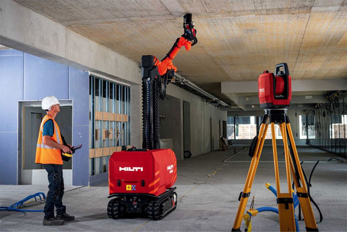 JAIBOT ? drilling robot invented by HILTI
