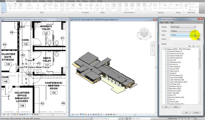 Upgradation made to Ideate Explorer for Revit