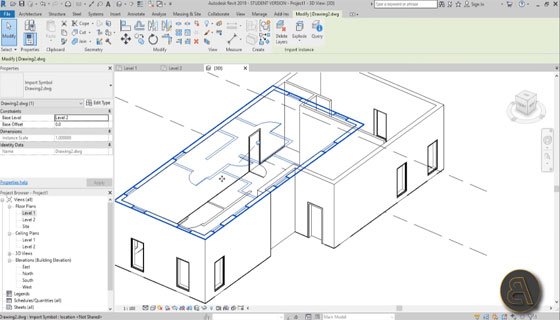 How to import AutoCAD files into Revit