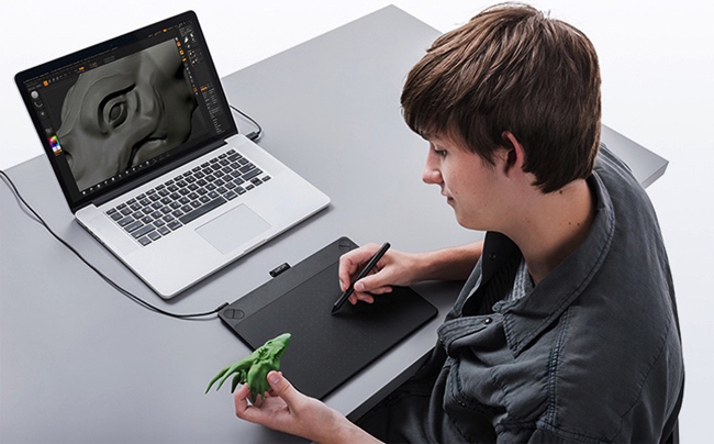 Transform your 3d modeling & 3d design process to the next level with Intuos 3D tablet