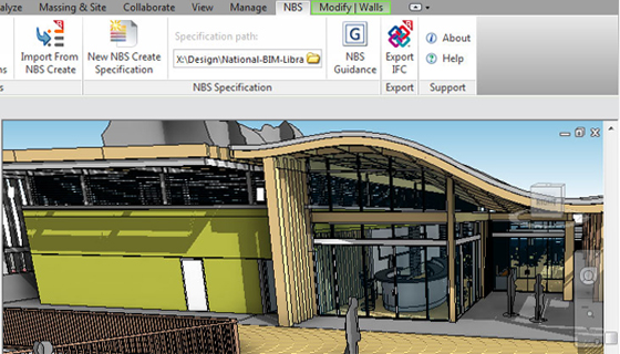 NBS Plug-in for Autodesk Revit