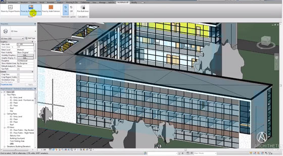 How to complete an architectural project with various Revit Addins