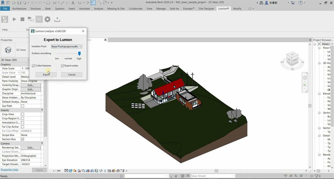 SimLab Collada Exporter for Autodesk Revit