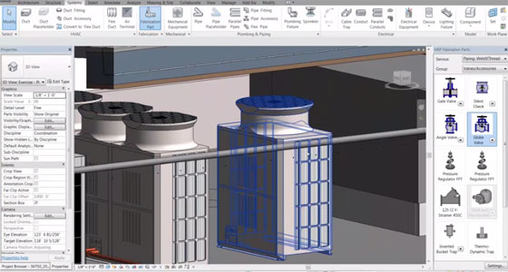 How to apply Revit Mep 2016 for detailing pipe for fabrication