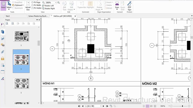 How to efficiently arrange foundation plane in Revit 2017