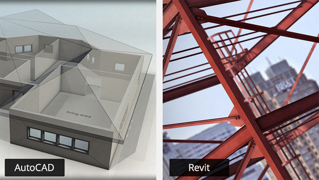 Basic differences between AutoCAD and Revit