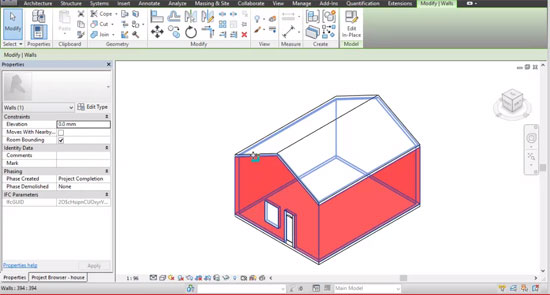 Export a BIM model from Sketchup and Import to Revit