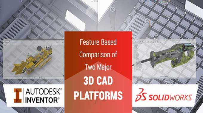 Software Battle between SolidWorks Vs Inventor: Which one is the best?