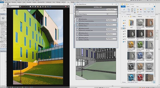 The newest version V-ray 3.5 for Revit is released by Chaos Group