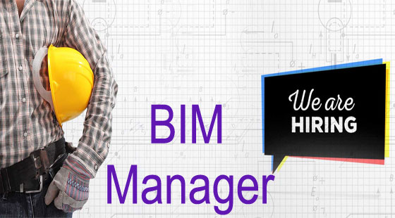 A position is vacant for BIM manager